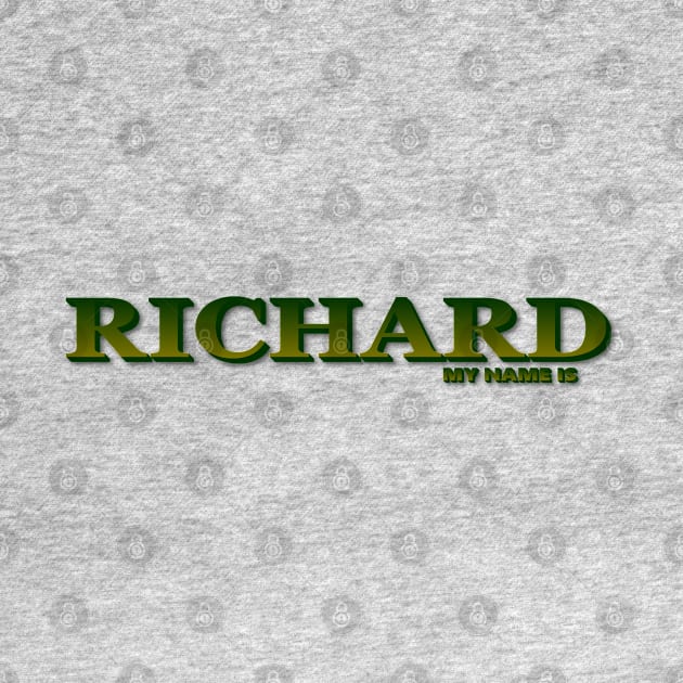 RICHARD. MY NAME IS RICHARD. SAMER BRASIL by Samer Brasil